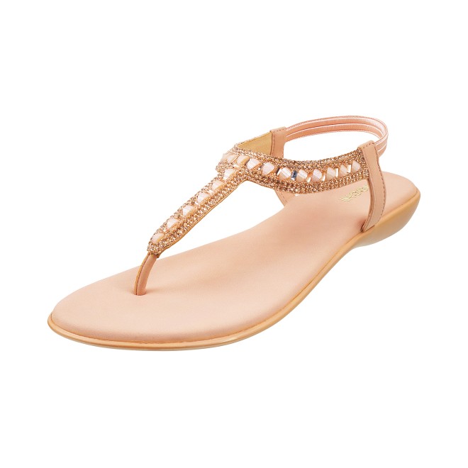 Mochi Women Peach Casual Sandals (SKU: 35-5023L-80-42)