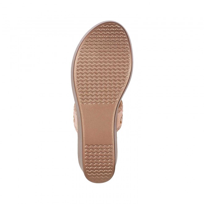 Mochi Women Peach Casual Slip Ons (SKU: 35-5024-80-38)