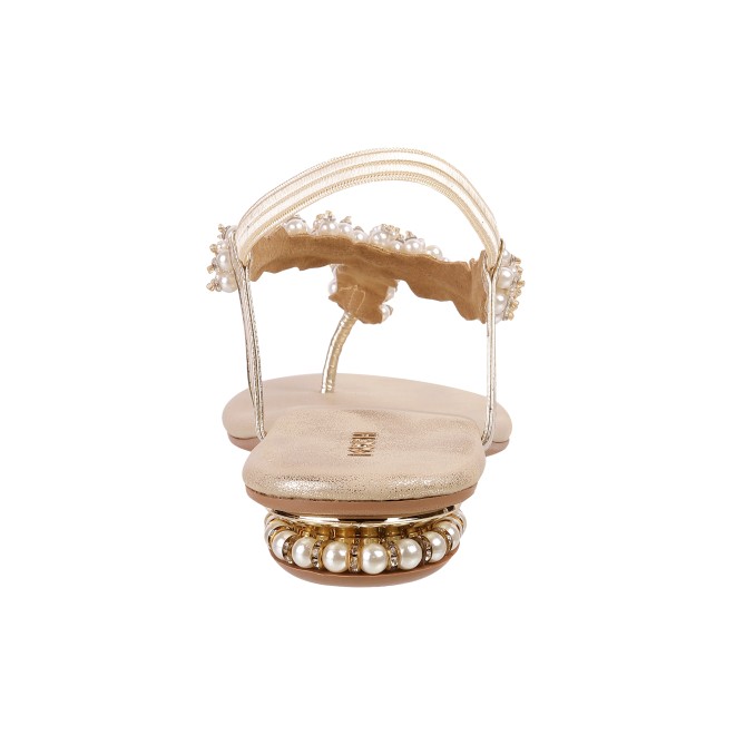 Mochi Women Beige Party Sandals (SKU: 35-647-20-36)