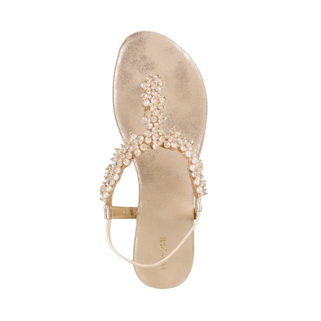 Mochi Women Beige Party Sandals (SKU: 35-647-20-36)