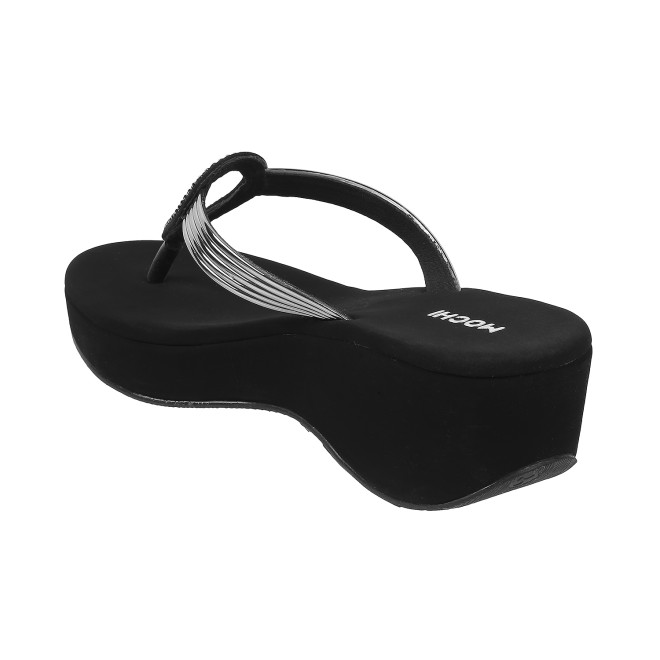 Mochi Women Black Casual Sandals (SKU: 35-800165-11-36)
