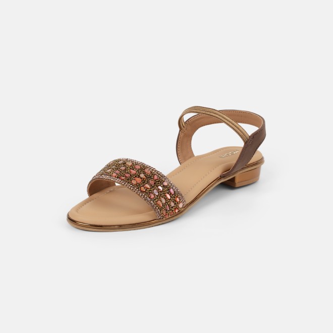 Mochi Women Antic-gold Wedding Sandals (SKU: 35-801419-28-36)