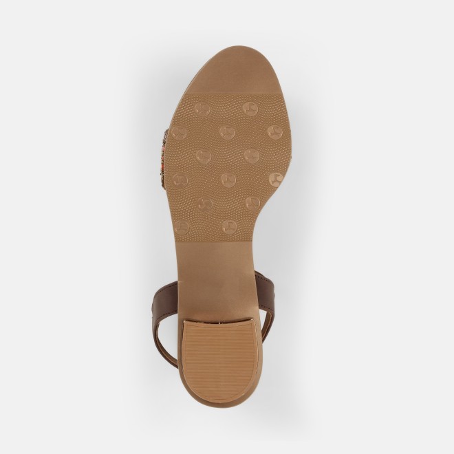 Mochi Women Antic-gold Wedding Sandals (SKU: 35-801419-28-36)