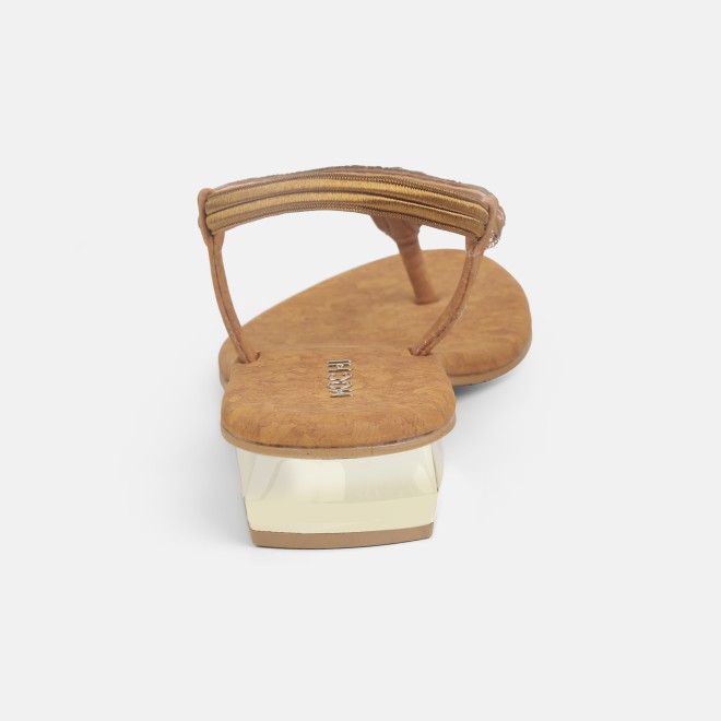 Mochi Women Antic-gold Casual Sandals (SKU: 35-801823-28-37)