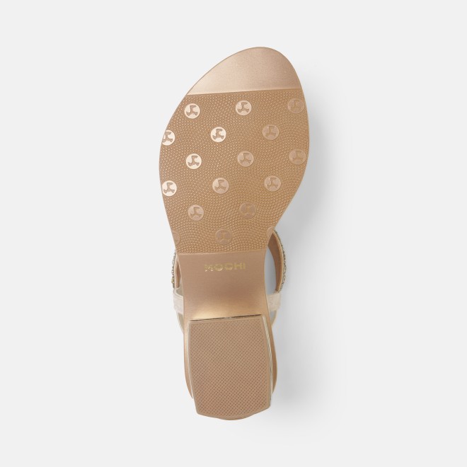 Mochi Women Beige Casual Sandals (SKU: 35-801823-20-37)