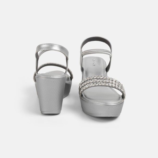 Mochi Women Silver Party Sandals (SKU: 35-802059-27-36)