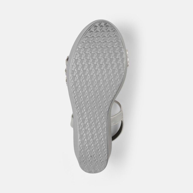 Mochi Women Silver Party Sandals (SKU: 35-802059-27-36)