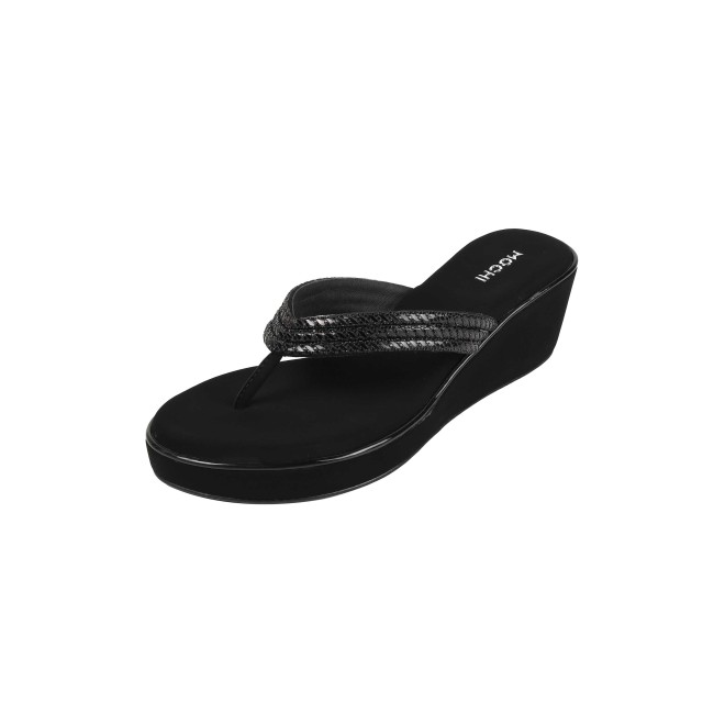 Mochi Women Black Party Slip Ons (SKU: 35-802435-11-35)