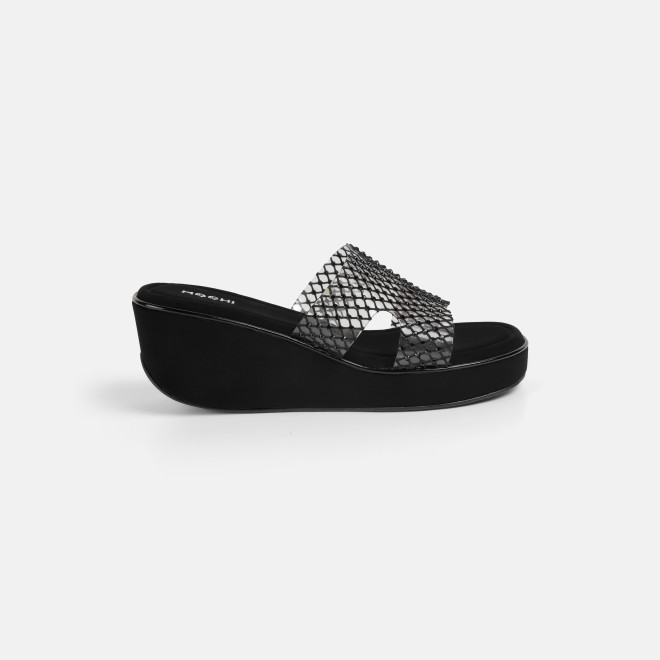 Mochi Women Black Casual Slip Ons (SKU: 35-802597-11-36)