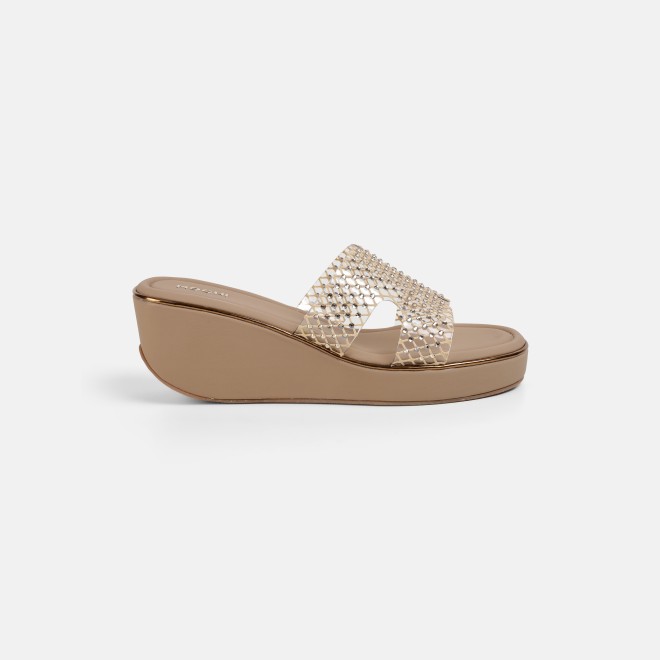 Mochi Women Beige Casual Slip Ons (SKU: 35-802597-20-35)