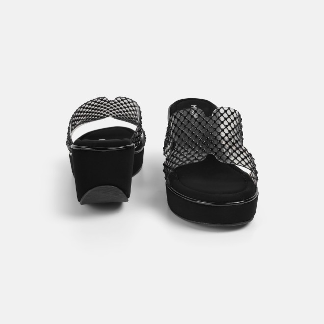 Mochi Women Black Casual Slip Ons (SKU: 35-802597-11-36)