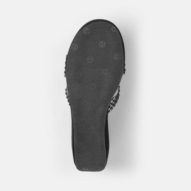 Mochi Women Black Casual Slip Ons (SKU: 35-802597-11-36)