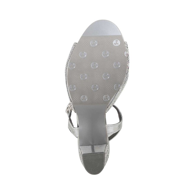 Mochi Women Silver Party Sandals (SKU: 35-818-27-36)