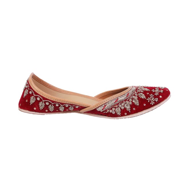 Mochi Women Rani-Pink Ethnic Mojaris (SKU: 35-835-48-37)