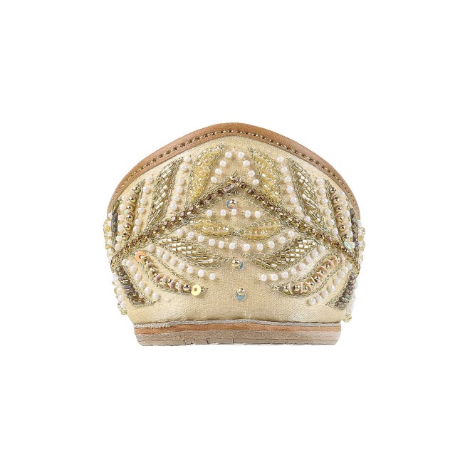 Mochi Women Gold Ethnic Mojaris (SKU: 35-838-15-36)