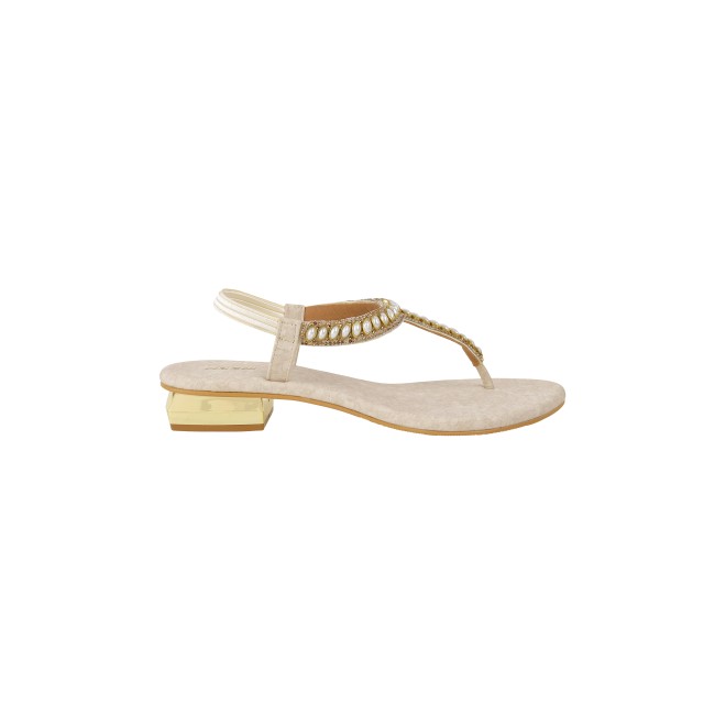 Mochi Women Beige Casual Sandals (SKU: 35-901823-20-36)