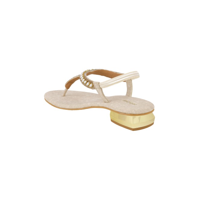 Mochi Women Beige Casual Sandals (SKU: 35-901823-20-36)