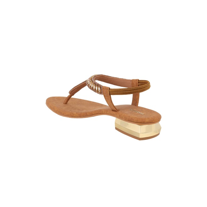 Mochi Women Antic-gold Casual Sandals (SKU: 35-901823-28-36)