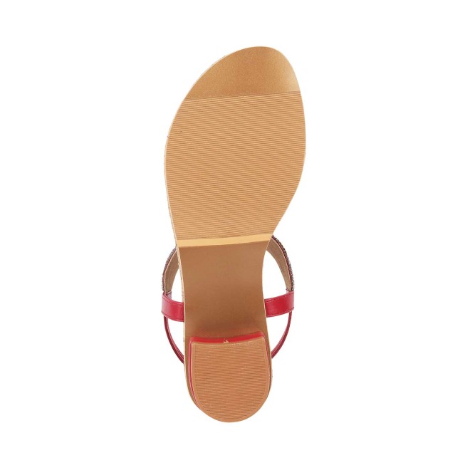 Mochi Women Maroon Casual Sandals (SKU: 35-993-44-37)