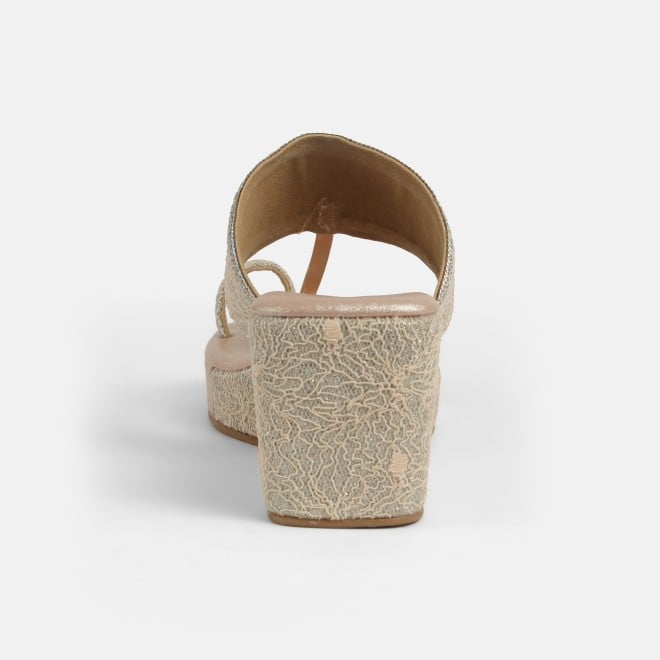 Mochi Women Rose-gold Casual Slip Ons (SKU: 35-994-52-36)