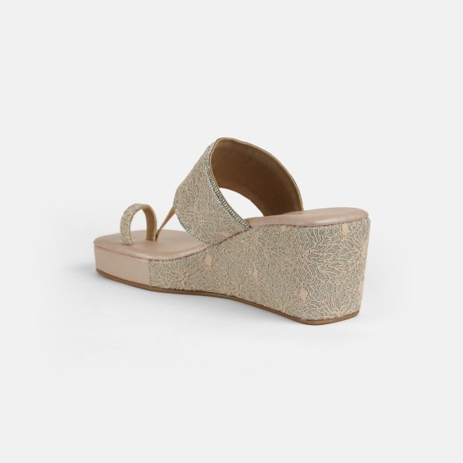 Mochi Women Rose-gold Casual Slip Ons (SKU: 35-994-52-36)
