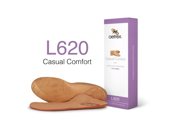 Aetrex AETREX Women's Casual Comfort Orthotics W/ Metatarsal Support
