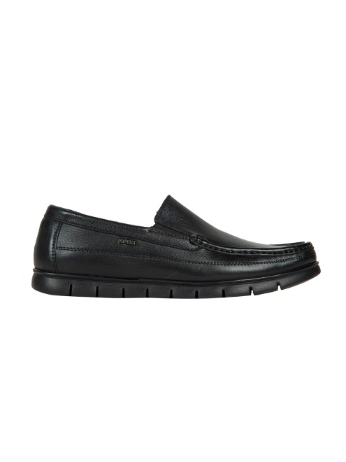 Von Wellx Men Black Casual Loafers (SKU: 356-660030-11-42)
