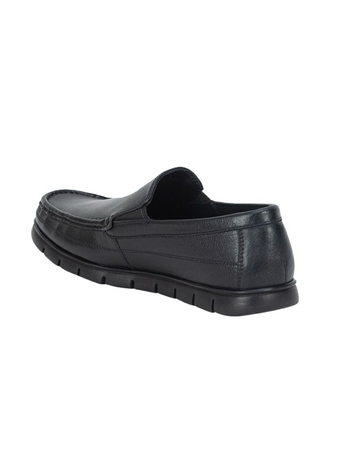 Von Wellx Men Black Casual Loafers (SKU: 356-660030-11-42)