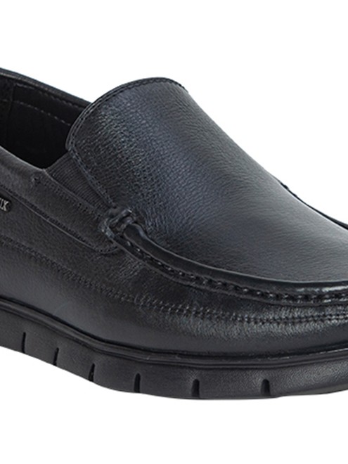 Von Wellx Men Black Casual Loafers (SKU: 356-660030-11-42)