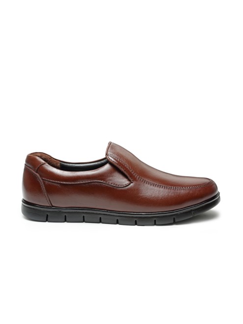 Von Wellx Men Tan Formal Moccasin (SKU: 356-660060-23-41)