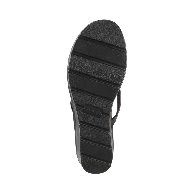 Mochi Women Black Casual Slippers (SKU: 357-110060-11-37)