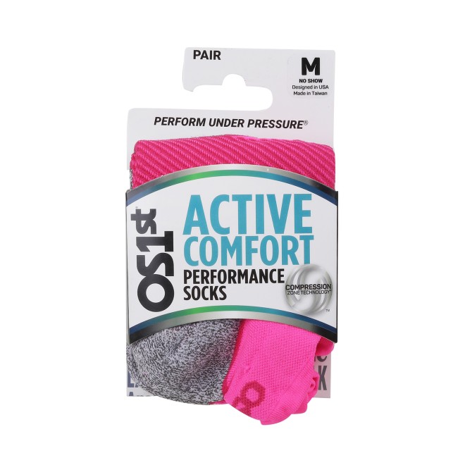 OS1st AC4 Active Comfort Socks No Show (SKU: 358-4001-24-11)