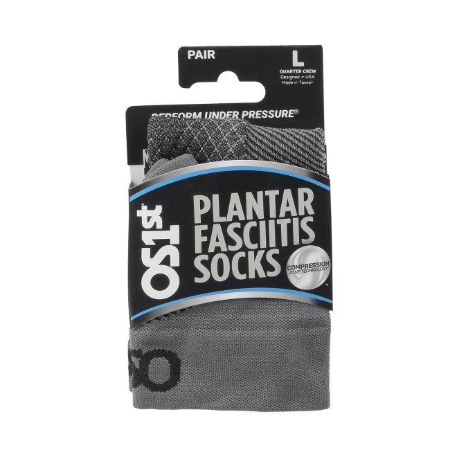 OS1st FS4 Plantar Fasciitis - 1/4 Crew Sock             (SKU: 358-4003-14-13)