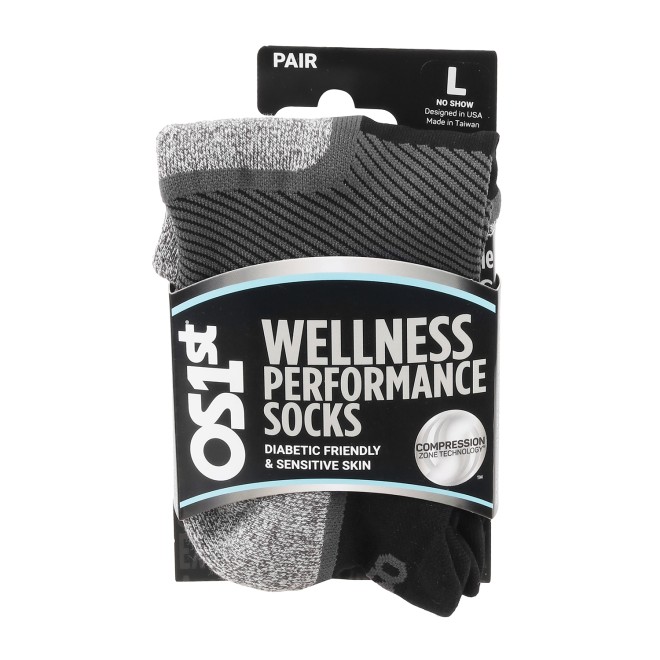 OS1st WP4 Wellness Performance Sock - No Show (SKU: 358-4004-11-13)