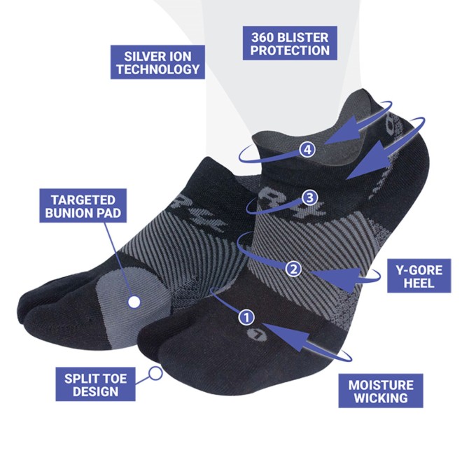 OS1st BR4 Bunion Relief Sock       (SKU: 358-4007-11-10)