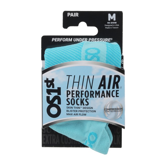 OS1st TA4 Thin Air Socks No Show (SKU: 358-4009-32-12)