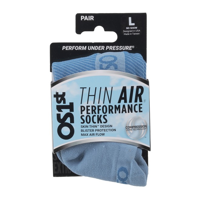 OS1st TA4 Thin Air Socks No Show (SKU: 358-4009-54-11)