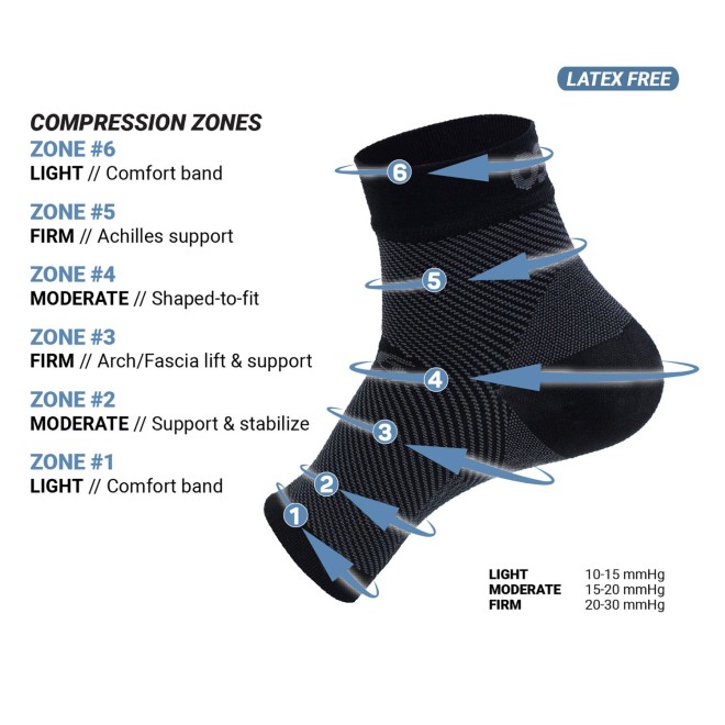 OS1st FS6 Performance Foot Sleeve   (SKU: 358-4011-11-10)