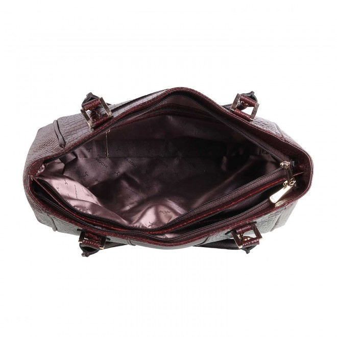Mochi Women Brown Hand Bags Tote bag (SKU: 37-26-12-10)