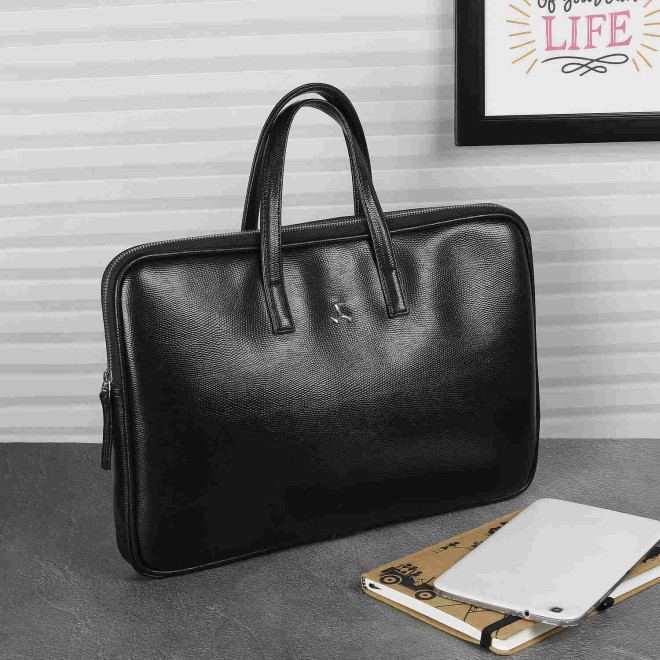 Mochi Unisex Adults Black Casual Laptop Bags (SKU: 37-55-11-10)
