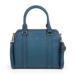 Mochi Women Blue Satchel Bag