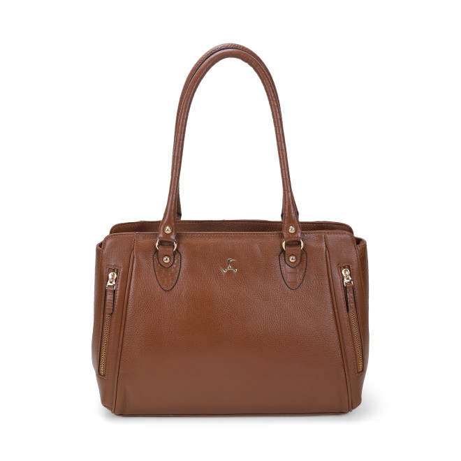 Women Tan Hand Bags Shoulder Bag