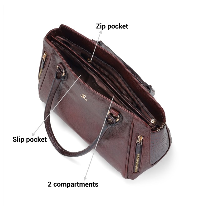 Mochi Women Brown Hand Bags Shoulder Bag (SKU: 37-68-12-10)
