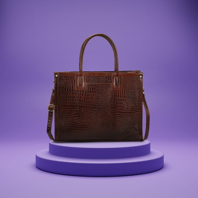 Women Brown Satchel Bag