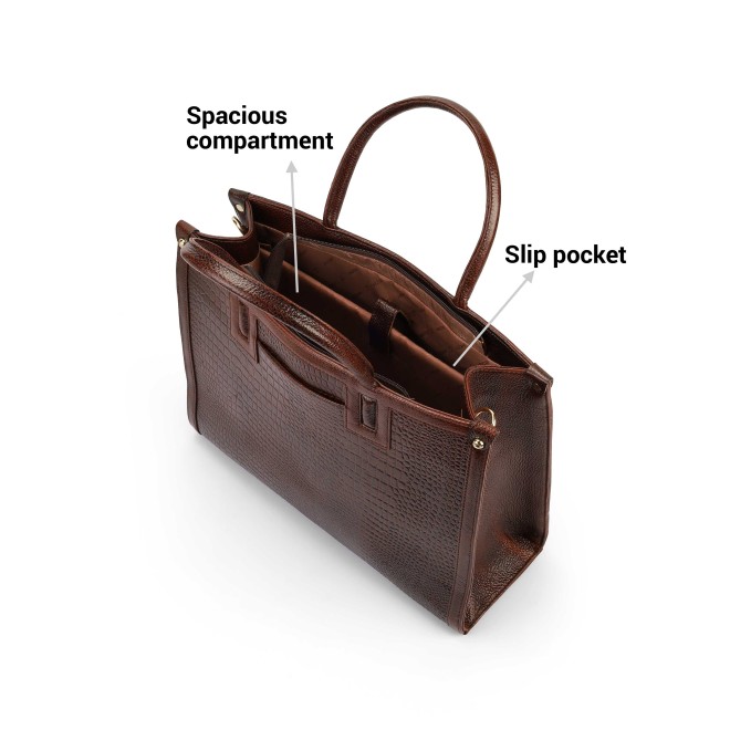 Mochi Women Brown Satchel Bag (SKU: 37-70-12-10)