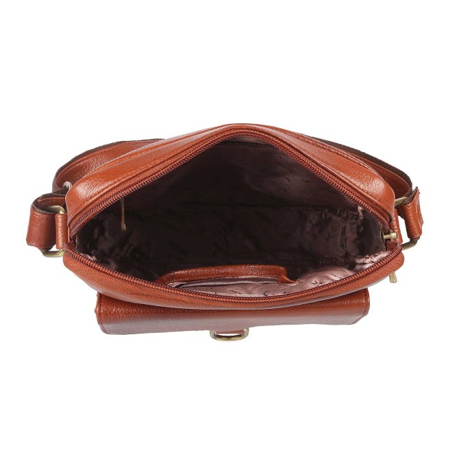 Mochi Women Tan Zip Top Sling (SKU: 37-7359-23-10)