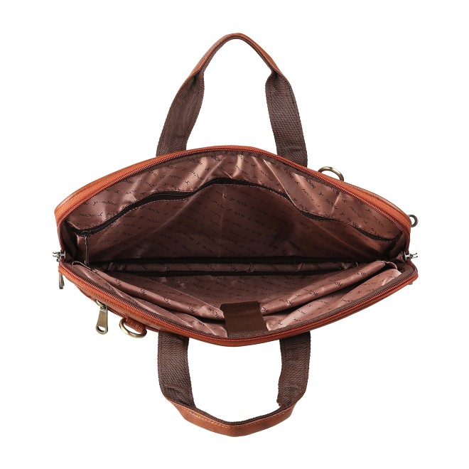 Mochi Unisex Tan Satchel Bag (SKU: 37-7812-23-10)