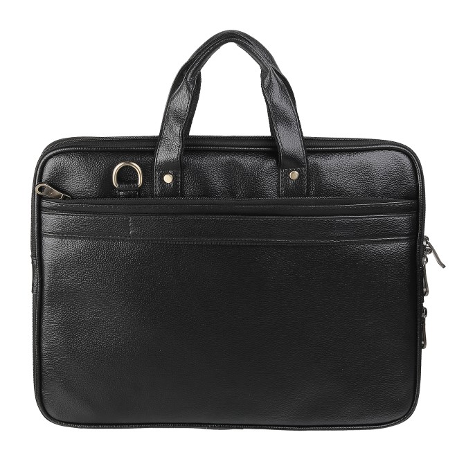 Mochi Unisex Black Satchel Bag (SKU: 37-7812-11-10)