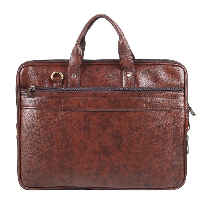 Mochi Unisex Brown Satchel Bag (SKU: 37-7812-12-10)