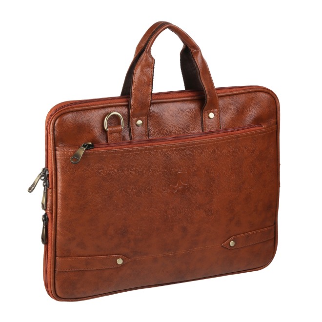 Mochi Unisex Tan Satchel Bag (SKU: 37-7812-23-10)